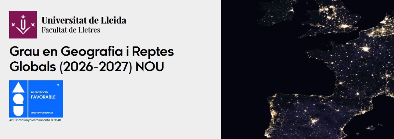 Grau en Geografia i Reptes Globals